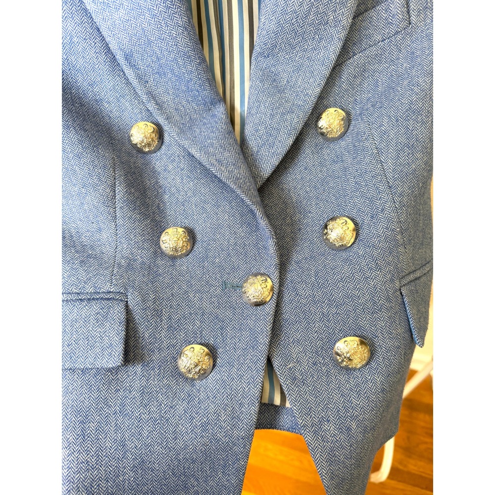 Veronica Beard Cooke Double-Breasted Dickey Jacket | Size 2 - Picture 9 of 12